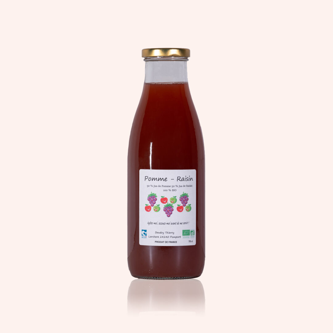 Jus de Raisins/Pommes <br> 75cl