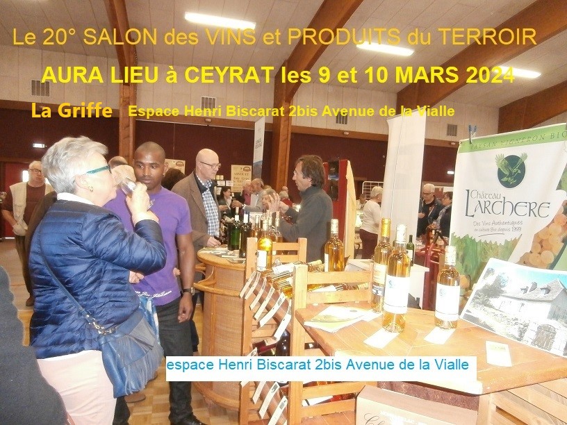 Salon des vins à Ceyrat